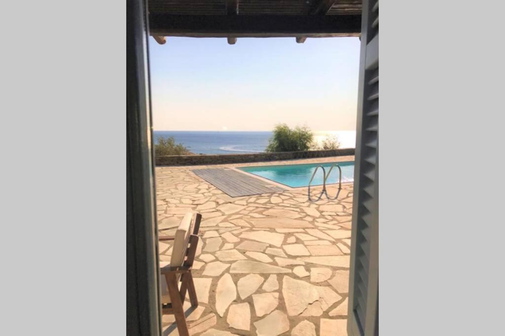 Sunset Villa With Swimming Pool At Tzia Ligia  Dış mekan fotoğraf