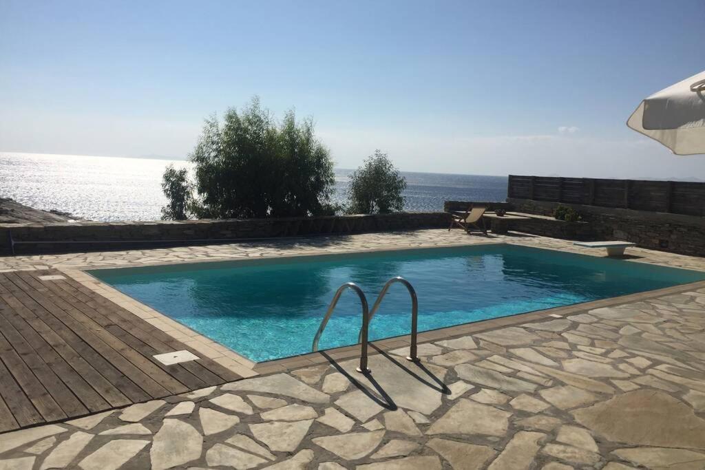 Sunset Villa With Swimming Pool At Tzia Ligia  Dış mekan fotoğraf