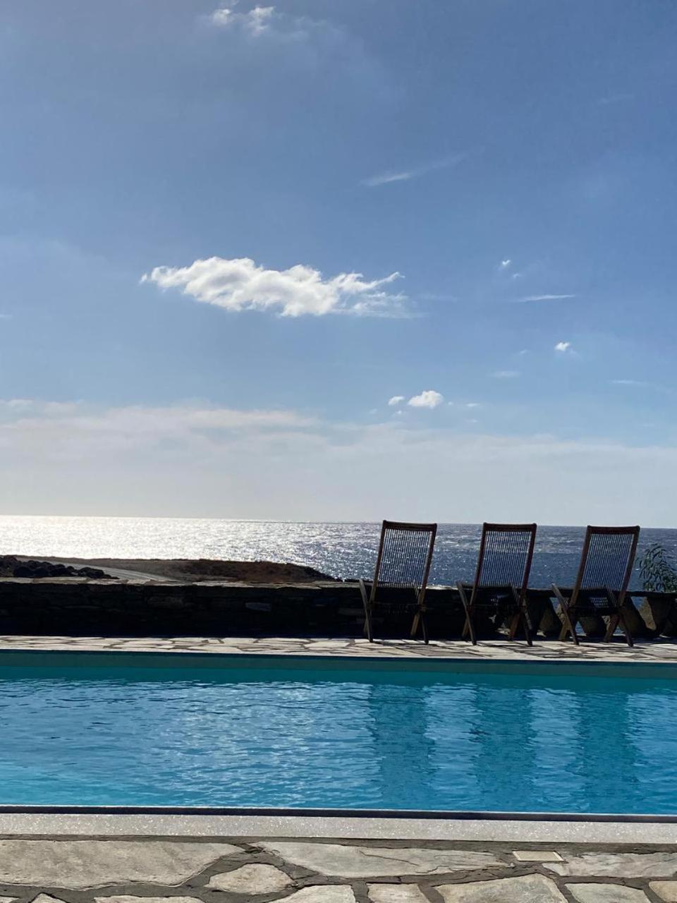 Sunset Villa With Swimming Pool At Tzia Ligia  Dış mekan fotoğraf